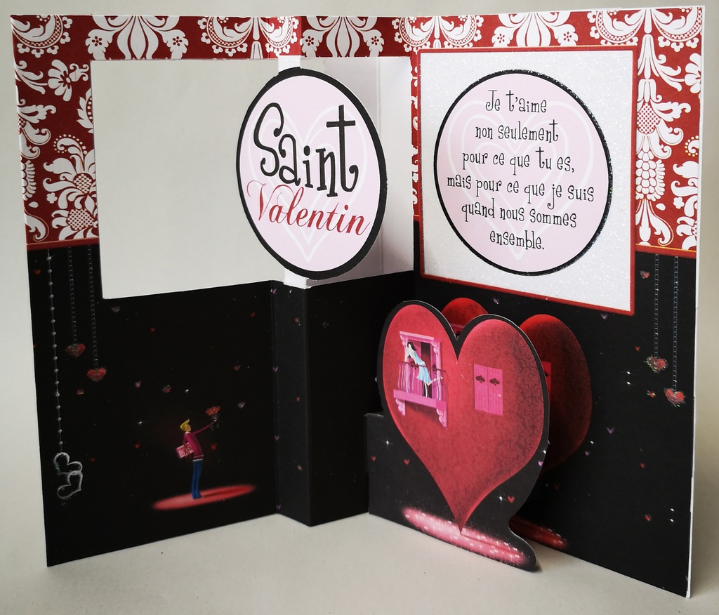 Carte Saint-Valentin