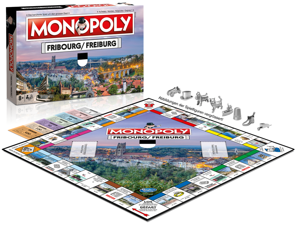 Monopoly Fribourg F+D, livraison dès le 19 octobre