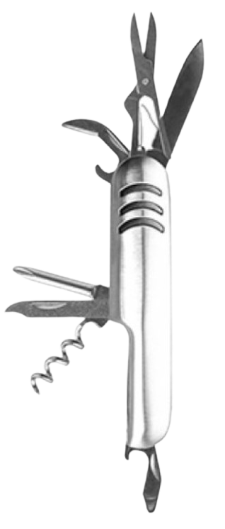 Couteau multitool 9 en 1