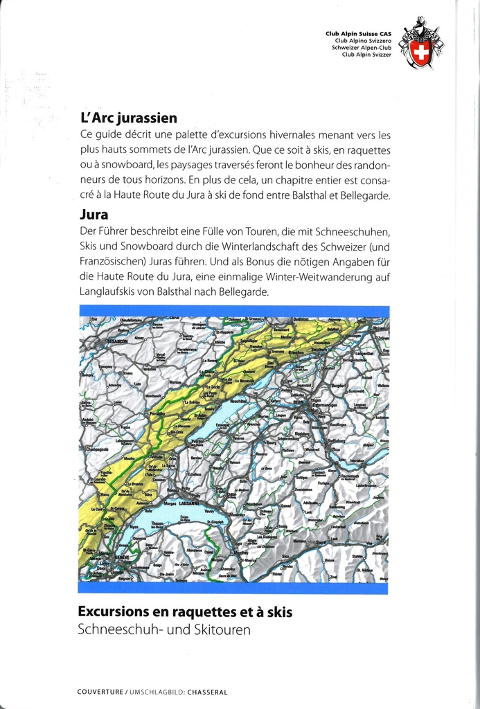 L'Arc jurassien, excursions en raquettes et skis