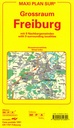 Fribourg et alentours, plan de ville mpa