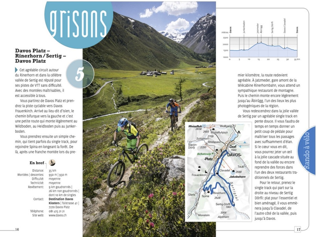 Guide Rando à vélo "Découverte suisse"