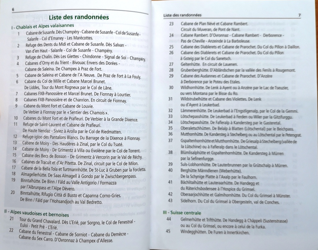 Guide CAS "D'une cabane à l'autre"