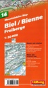 Map VTT 14 Biel/Bienne 1:50'000