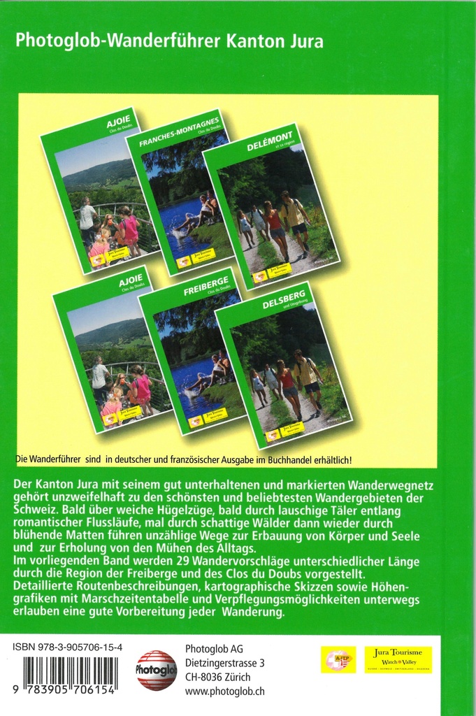Wanderführer JU Freiberge