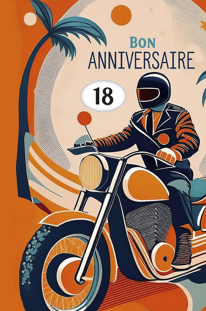 Carte Anniv. âge à choix
