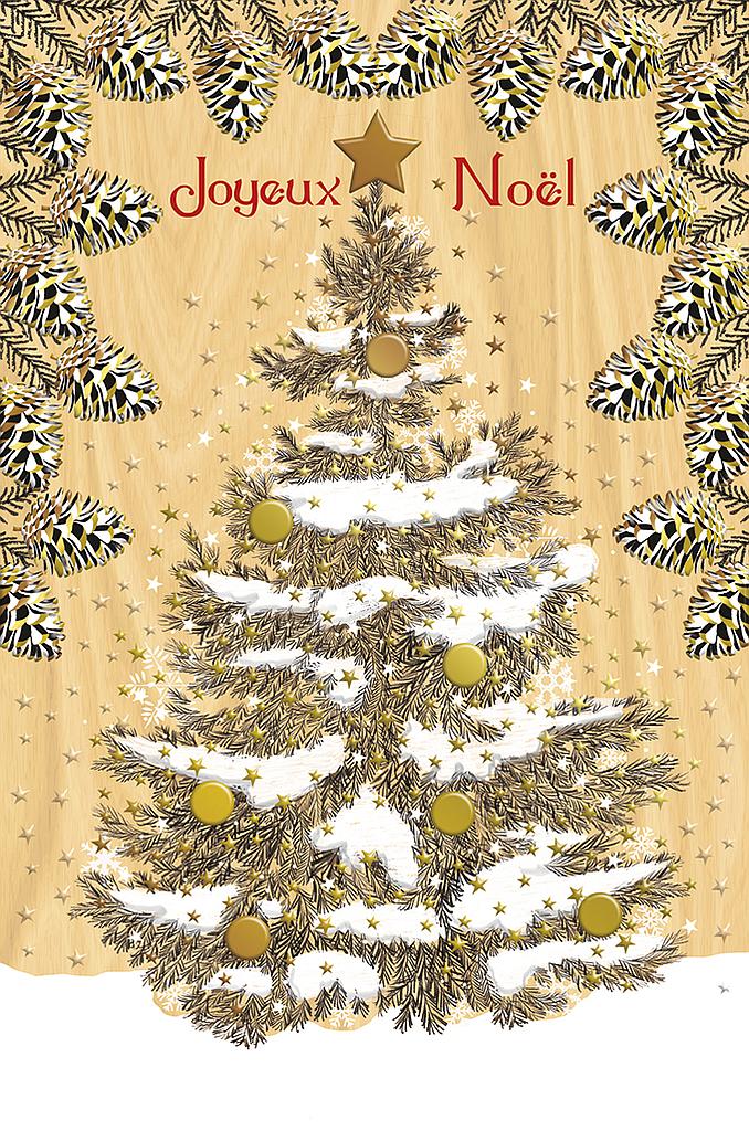 Carte Joyeux noël