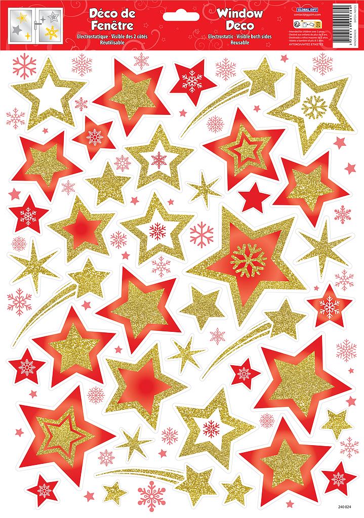 Décoration de fenêtre NoëL