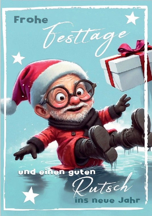 Karte Frohe Festage