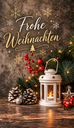 Beutel 6 Karten Frohe Weihnachten