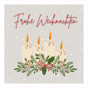 Einfache Karte Frohe Weihnachten