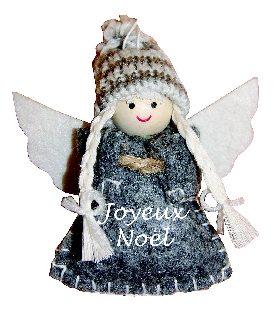 Figurine à suspendre "Joyeux Noël"