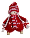 Figurine à suspendre "Joyeux Noël"