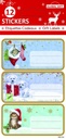 Sachet 12 étiquettes-cadeaux autocollantes (copy)
