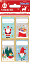 Sachet 12 étiquettes-cadeaux autocollantes