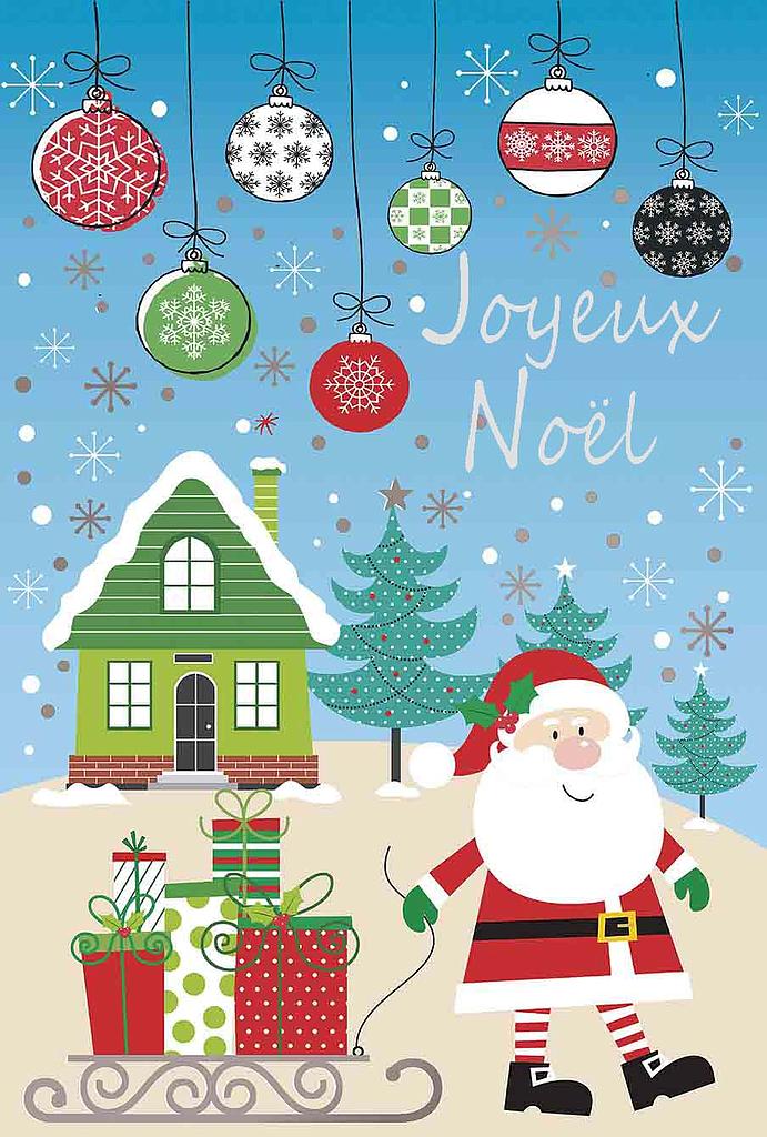 Carte Joyeux noël