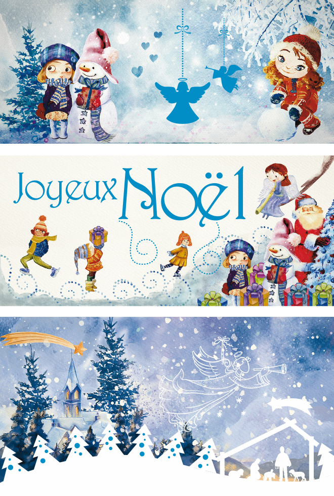 Carte Joyeux noël