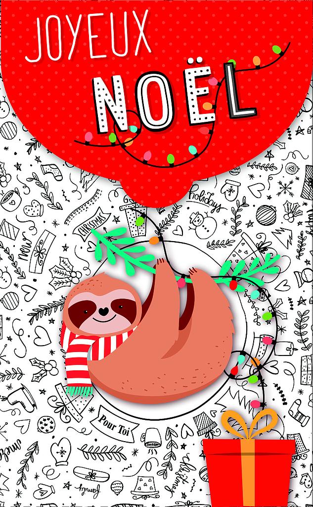 Carte Joyeux noël