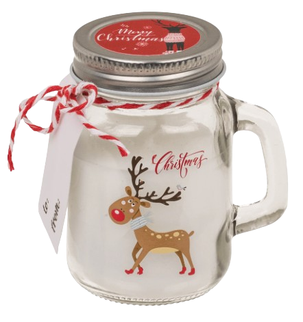 Set de 4 bougies Noël
