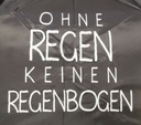 Taschenschirm Spruch