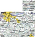 Carte pédestre Bâle campagne 1:50'000
