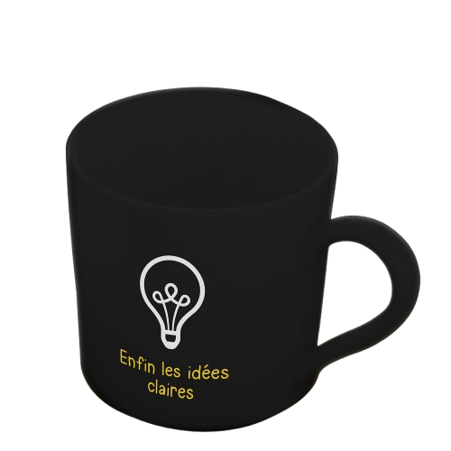 3 tasses thermoreactive