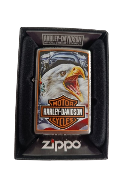 Briquet ZIPPO Harley Davidson (Aigle)