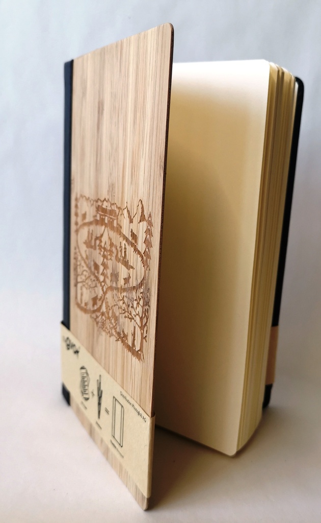 Cahier en bambou Poya