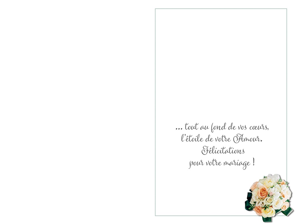 Carte Mariage