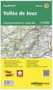 Carte pédestre 1:25'000 Vallée de Joux