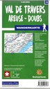 WK16 Val de Traver-Areuse-Doubs, carte pédestre 1:40'000