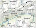 WK32 Crans Montana, carte pédestre 1:60'000