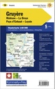 WK16 Gruyère, carte pédestre 1:60'000
