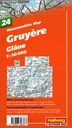 Map VTT 24 Gruyères 1:50'000