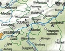 VK19 Solothurn 1:60'000 carte cycliste