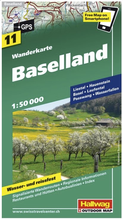 Wanderkarte Baselland 1:50'000 WK11