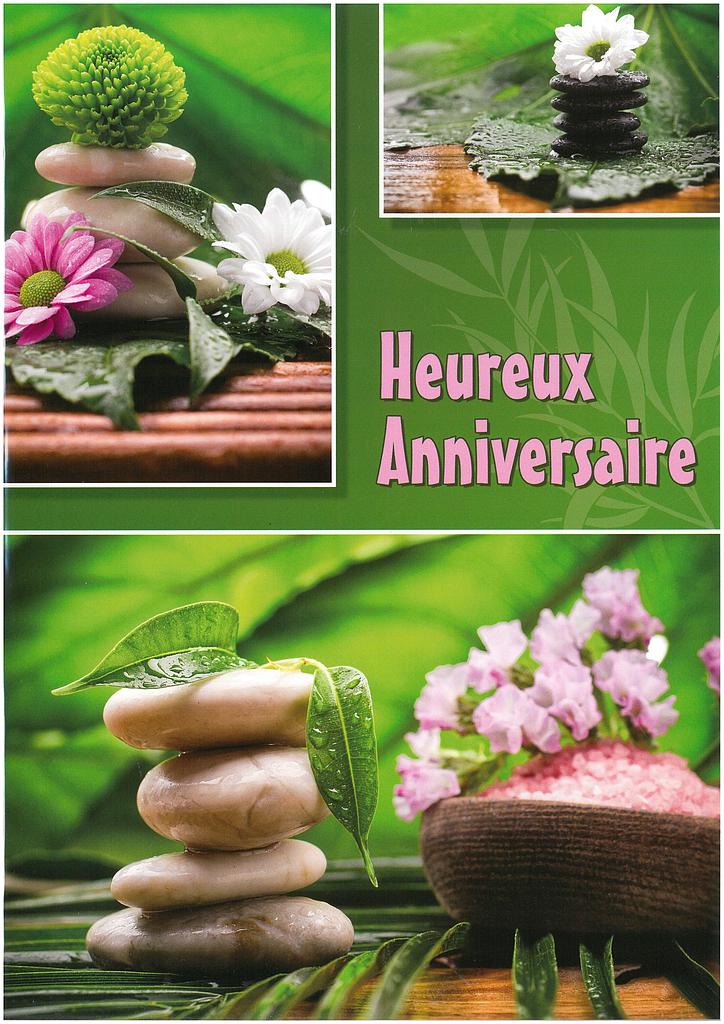 Carte A4 Anniversaire