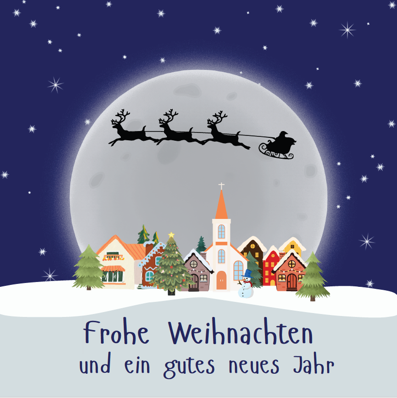 [#Q5-FF 5028] Einfache Karte Frohe Weihnachten (copy)