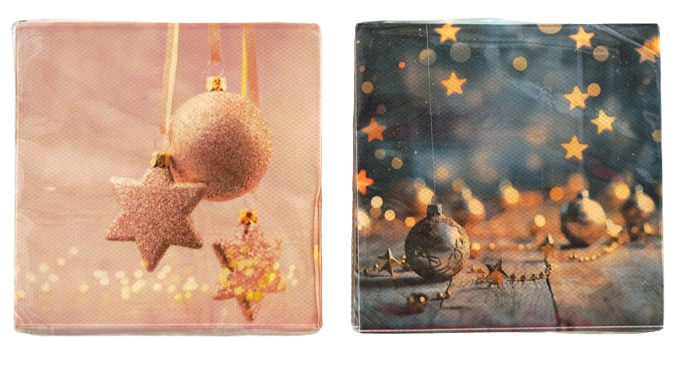 Lot de 2x20 serviettes "Noël"