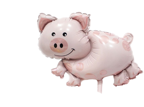[TT 30221] Aluminium-Ballon Schwein