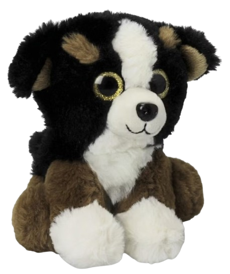 Peluche chiot Bouvier bernois ~15cm