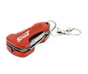 Porte-clés "Multitool LED" rouge
