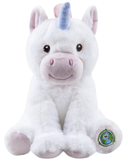 [MS 443293] Plüschtier Einhorn ~23cm aus recyceltem PET