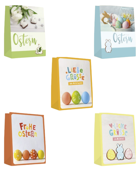 [GT 13-0303-3] Geschenktaschen L Ostern 3.90/St. x10 (VE)