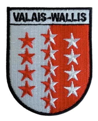 Écusson brodé Valais