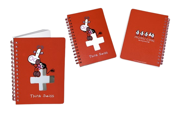 Carnet spirale "Mumu cow"