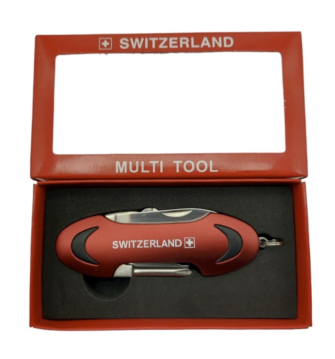 [CR 9108] Multitool mit 7 Funktionen "Switzerland