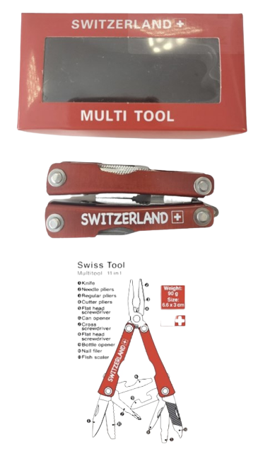 [CR 9104] Multitool pince "Switzerland"