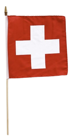 [CR 9138] Drapeau suisse ~25x25 cm