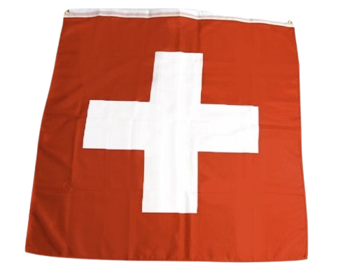 [CR 9135] Schweizer Flagge 90x90 cm